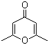 2,6-二甲基-4-吡喃酮分子结构 (CAS 1004-36-0)