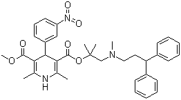 Lercanidipine molecular structure (CAS 100427-26-7)