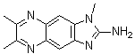 1,6,7-Trimethyl-1H-imidazo[4,5-g]quinoxalin-2-amine molecular structure (CAS 1004510-31-9)