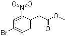4-Bromo-2-nitrobenzeneacetic acid methyl ester molecular structure (CAS 100487-82-9)