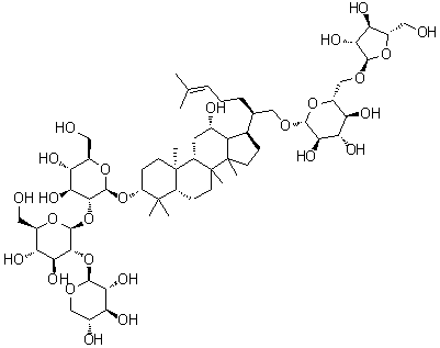 三七皂苷 FP2分子结构 (CAS 1004988-75-3)