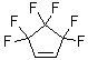 1H,2H-Hexafluorocyclopentene molecular structure (CAS 1005-73-8)