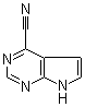7H-Pyrrolo[2,3-d]pyrimidine-4-carbonitrile molecular structure (CAS 1005206-16-5)