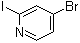 4-Bromo-2-iodopyridine molecular structure (CAS 100523-83-9)