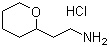 structure of CAS# 1005756-81-9, 2-(Tetrahydro-2H-pyran-2-yl)ethanamine hydrochloride