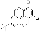 structure of CAS# 1005771-04-9, 1,3-Dibromo-7-tert-butylpyrene