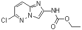 (6-氯咪唑并[1,2-b]哒嗪-2-基)氨基甲酸乙酯分子结构 (CAS 1005785-65-8)