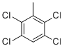 structure of CAS# 1006-31-1, 2,3,5,6-Tetrachlorotoluene;1,2,4,5-tetrachloro-3-methylbenzene