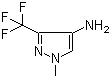 结构式 CAS# 1006436-44-7, 1-甲基-3-(三氟甲基)-1H-吡唑-4-胺
