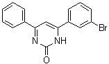 6-(3-Bromophenyl)-4-phenyl-2(1H)-pyrimidinone molecular structure (CAS 1006876-77-2)
