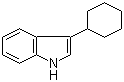 3-环己基-1H-吲哚分子结构 (CAS 100717-32-6)