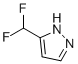structure of CAS# 1007468-17-8, 3-(difluoromethyl)-1H-pyrazole;5-(difluoromethyl)-1H-pyrazole