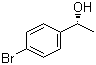 (S)-4-Bromo-alpha-methylbenzyl alcohol molecular structure (CAS 100760-04-1)
