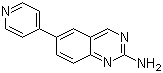 6-(4-Pyridinyl)-2-quinazolinamine molecular structure (CAS 1008505-37-0)
