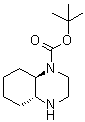 (4aR,8aR)-八氢-1(2H)-喹喔啉羧酸叔丁酯分子结构 (CAS 1009075-46-0)