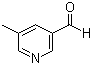 structure of CAS# 100910-66-5, 5-Methylpyridine-3-carboxaldehyde