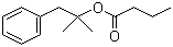 Benzyldimethylcarbinyl butyrate molecular structure (CAS 10094-34-5)