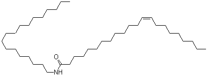 N-十八烷基-芥酸酰胺分子结构 (CAS 10094-45-8)