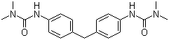 4,4'-Methylenebis(1,1-dimethyl-3-phenylurea) molecular structure (CAS 10097-09-3)