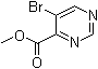 结构式 CAS# 1009826-93-0, 5-溴-4-嘧啶羧酸甲酯