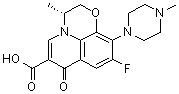 Dextrofloxacin molecular structure (CAS 100986-86-5)