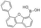 (6-Phenyldibenzo[b,d]furan-4-yl)boronic acid molecular structure (CAS 1010068-85-5)