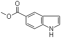 吲哚-5-甲酸甲酯分子结构 (CAS 1011-65-0)