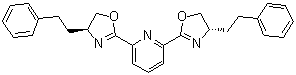 2,6-Bis[(4S)-4,5-dihydro-4-(2-phenylethyl)-2-oxazolyl]pyridine molecular structure (CAS 1012042-02-2)
