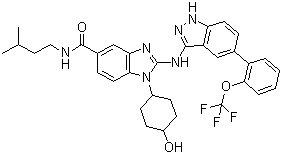 IRAK inhibitor 4 molecular structure (CAS 1012104-68-5)