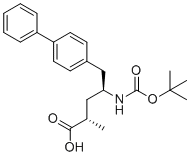 (2S,4S)-5-(Biphenyl-4-yl)-4-[(tert-butoxycarbonyl)amino]-2-methylpentanoic acid molecular structure (CAS 1012341-52-4)