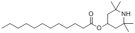 2,2,6,6-Tetramethylpiperidin-4-yl dodecanoate molecular structure (CAS 101238-01-1)