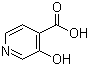 structure of CAS# 10128-71-9, 3-Hydroxypyridine-4-carboxylic acid;3-Hydroxyisonicotinic acid