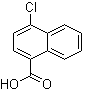 4-氯-1-萘甲酸分子结构 (CAS 1013-04-3)