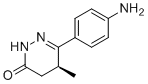 structure of CAS# 101328-84-1, Levosimendan Impurity 17;(5S)-6-(4-Aminophenyl)-5-methyl-4,5-dihydro-3(2H)-pyridazinone