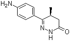 (R)-6-(4-氨基苯基)-4,5-二氢-5-甲基-3(2H)-哒嗪酮分子结构 (CAS 101328-85-2)