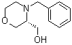 (3R)-4-(Phenylmethyl)-3-morpholinemethanol molecular structure (CAS 101376-26-5)