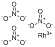 Rhodium(III) nitrate molecular structure (CAS 10139-58-9)