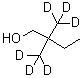 2,2-Di(methyl-d<sub>3</sub>)-1-butanol molecular structure (CAS 101419-74-3)