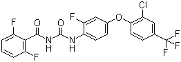 氟虫脲分子结构 (CAS 101463-69-8)