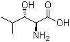 结构式 CAS# 10148-71-7, (2S,3R)-(+)-2-氨基-3-羟基-4-甲基戊酸; L(+)-苏-3-羟基亮氨酸