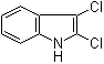 2,3-Dichloro-1H-indole molecular structure (CAS 101495-59-4)