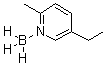结构式 CAS# 1014979-56-6, 5-乙基-2-甲基吡啶硼烷