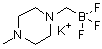 Potassium trifluoro((4-methylpiperazin-1-yl)methyl)borate molecular structure (CAS 1015484-22-6)