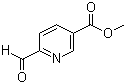 6-醛基烟酸甲酯分子结构 (CAS 10165-86-3)