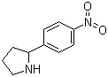 2-(4-硝基苯基)吡咯烷分子结构 (CAS 1016752-13-8)