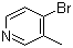 4-Bromo-3-methylpyridine molecular structure (CAS 10168-00-0)