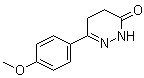 6-(4-甲氧基苯基)-4,5-二氢-2H-哒嗪-3-酮分子结构 (CAS 1017-06-7)