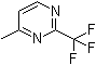 结构式 CAS# 1017464-05-9, 4-甲基-2-(三氟甲基)嘧啶
