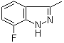 7-氟-3-甲基-1H-吲唑分子结构 (CAS 1017682-73-3)