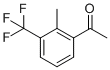 structure of CAS# 1017778-01-6, 2'-Methyl-3'-(trifluoromethyl)acetophenone